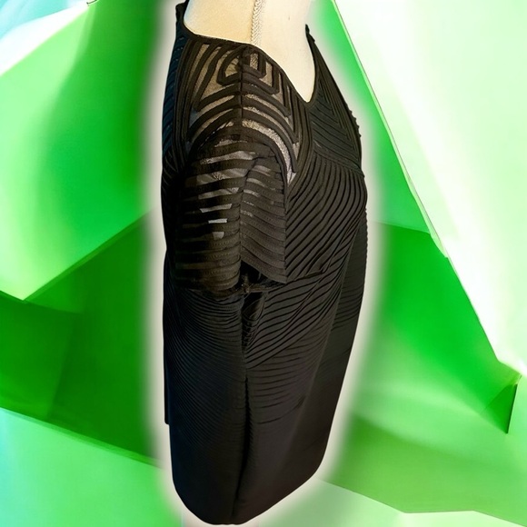 Calvin Klein ‘Plus Size Illusion Banded Sheath Dress’ in Black Size 16W - Picture 14 of 16